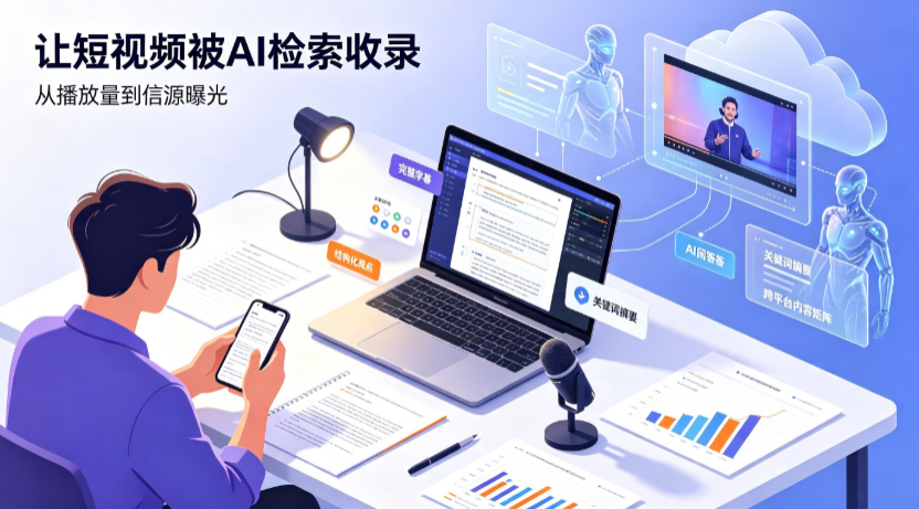 官渡区短视频创作者新必修课：吃透 GEO 优化，让抖音内容被豆包、DeepSeek、元宝智能体收录